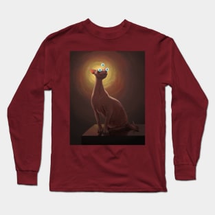 Maurice the All Knowing and Nude Long Sleeve T-Shirt